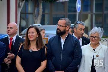 Procesión religiosa por las calles de El Ejido (Foto Francisco Javier Santana)